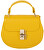 Dámska kožená kabelka Lisa Yellow