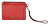 Kožená mini peněženka-klíčenka 7290 A red