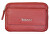 Kožená mini peněženka-klíčenka 7483 A red