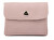 Kožená mini peněženka NETA powder pink