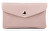 Kožená mini peněženka TINA powder pink