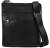 Pánská kožená crossbody taška 343 Black