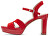 Dámske kožené sandále 1-28309-42-500