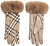 Dámské rukavice 02-0839 Beige