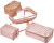 Set di trousse per cosmetici 07-313 pink