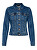 Giacca in jeans donna VMLUNA 10279492 Medium Blue Denim