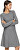 Dámské šaty VMNANCY 10206027 Medium Grey Melange