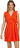 Damen Kleid VMNATALI 10263273 Cherry Tomato