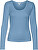 Damen T-Shirt VMIRWINA Tight Fit 10300894 Dusk Blue