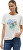 Damen T-Shirt VMIFACEY Relaxed Fit 10306773 Snow White BLUE FACE