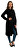 Dámsky sveter VMPHILLIS Loose Fit 10290731 Black