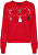 Maglione da donna VMGARLAND 10292662 Chinese Red