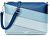 Dámská crossbody kabelka Coalie Striped Blue