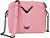 Dámska crossbody kabelka Fossy Mini Dusty Pink