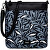 Dámska crossbody kabelka Smokie Leaves Black