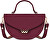 Dámská crossbody peněženka Arysta Wine Red