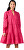 Dámske šaty YASHOLI Regular Fit 26027162 Raspberry Sorbet