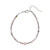 Elegante bracciale con perline di morganite AL4511-Argento