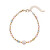 Incantevole bracciale con perle e morganite AL3817-Oro