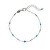 Bracciale in argento con turchese AL3246-Argento-Turchese