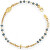 Elegantní stříbrný náramek s krystaly Rosary BROGBL3