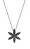Affascinante collana in argento con zirconi Flower of Life CLFLLIBNZ3 (catena, pendente)