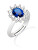 Bellissimo anello in argento con zirconi Lady ANLDGBBBL