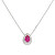 Očarujúce strieborný náhrdelník so zirkónmi Diamonds CLGOBRBZ (retiazka, prívesok)