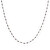 Strieborný náhrdelník s dymovými kryštálmi Romance CLBF45