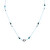 Collana in cordino con apatite, opalite e perla di fiume HE08K3S-LB