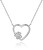 Stříbrný náhrdelník Láska k mazlíčkovi AGS702