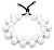 Originálne náhrdelník C206 11-4800 Bianco