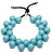 Originálne náhrdelník C206-16-4411 Azzurro Tourmaline