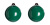 Originale Ohrringe O154-19-602 Verde Bosco