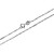 Goldkette Lambada mit Platten 45 cm 271 115 00249 07 - 1,45 g