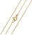 Elegantní zlatý řetízek Anker 45 cm 271 115 00273