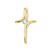 Originales goldenes Kreuz 246 001 00460