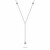 Collana elegante in argento da donna NCL179W