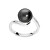Elegantný strieborný prsteň s pravou tahitskou perlou TA/SR05575A