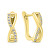 Fashion Vergoldete Ohrringe mit Zirkonen EA532Y