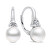 Orecchini in argento esclusivi con perle e zirconi EA364W