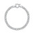 Bracciale in argento massiccio BRC101W