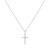 Collana intramontabile in argento Croce NCL50W