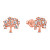 Beliebte Bronzeohrringe Baum des Lebens EA348R