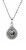 Gyönyörű ezüst nyaklánc valódi Tahiti gyönggyel TA/MP05320A (lánc, medál)