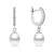 Orecchini in argento con perle EA650W