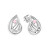Affascinanti orecchini in argento con zirconi 436 001 00543 0400440