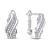 Splendidi orecchini in argento con zirconi EA136W