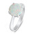 Půvabný stříbrný prsten s opálem RI105W