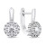 Orecchini in argento con zirconi EA674W